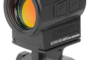 Holosun SCRSRDMRS SCRS Black Anodized 1 x 20 mm 2 MOA Red Dot/65 MOA Circle Multi Reticle
