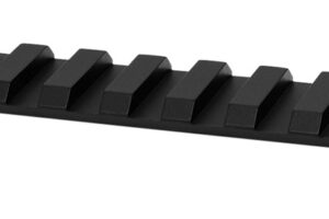 Warne V465M Vapor Picatinny Rail Black Anodized Fits Savage 110 Long Action, 0 MOA