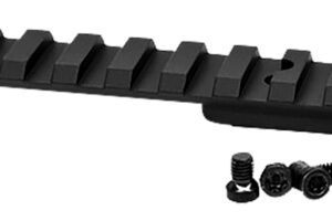 Warne V46420MOA Vapor Picatinny Rail Black Anodized Aluminum Fits Savage 110 Short Action, 20 MOA