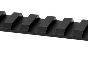 Warne V485M Vapor Picatinny Rail Black Anodized Ruger American Long Action, 0 MOA