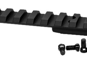 Warne V48915MOA Vapor Picatinny Rail Black Anodized Aluminum Ruger American Rimfire, 15 MOA