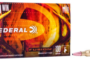 Federal F270FS1 Fusion  270Win 130gr Bonded Soft Point 20 Per Box/10 Case