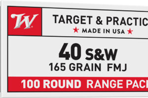 Winchester Ammo USA40SWVP USA Value Pack 40S&W 165gr Full Metal Jacket 100 Per Box/5 Case