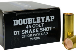 DoubleTap Ammunition 45CSSS2 Snake Shot  45Colt 220gr 20 Per Box/50 Case