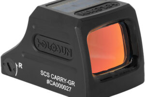 Holosun SCSCARRYGR SCS Carry Black Anodized 1 x 0.58" X 0.77" 2 MOA Green Dot/32 MOA Circle Multi Reticle