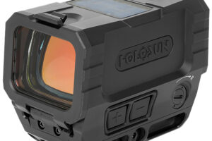 Holosun RONINAEMSMAXRD AEMS Max Ronin Black Anodized 1 x 1.1" x 0.87" 2 MOA Red Dot/65 MOA Circle Multi Reticle