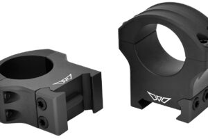 Warne 8502M HyperLite  Matte Black MagnaFusion Alloy 1" Tube High Maxima/Weaver/Picatinny