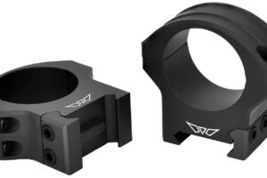 Warne 8514M HyperLite  Matte Black MagnaFusion Alloy 30mm Tube Medium Maxima/Weaver/Picatinny