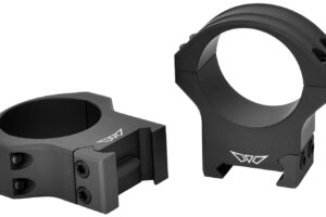Warne 8522M HyperLite  Matte Black MagnaFusion Alloy 34mm Tube High Maxima/Weaver/Picatinny