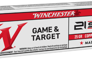 Winchester Ammo S21SLF USA  21Sharp 25gr Copper Matrix 100 Per Box/20 Case