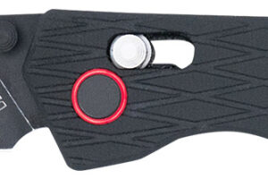 CobraTec Knives CTLEGBLK Legacy EDC 3.50" Folding Plain Black TiCN D2 Steel Blade, 5" Black Textured Aluminum/G10 Handle
