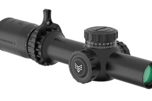 Swampfox Optics THK14241RB Tomahawk II Black 1-4x24mm 30mm Tube BDC Red Reticle