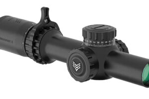Swampfox Optics THK16241RB Tomahawk II  Black 1-6x24mm 30mm Tube BDC Red Reticle