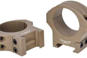 Warne 8501DE HyperLite  Dark Earth Cerakote MagnaFusion Alloy 1" Tube Maxima/Weaver/Picatinny