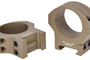 Warne 8502DE HyperLite  Dark Earth Cerakote MagnaFusion Alloy 1" Tube Maxima/Weaver/Picatinny