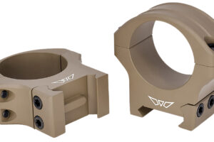 Warne 8520DE HyperLite  Dark Earth Cerakote MagnaFusion Alloy 34mm Tube Maxima/Weaver/Picatinny