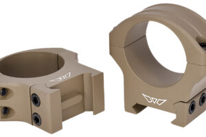 Warne 8522DE HyperLite  Dark Earth Cerakote MagnaFusion Alloy 34mm Tube Picatinny/Weaver/Maxima