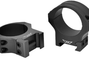 Warne 521M Maxima Horizontal Rings Matte Black Steel 34mm Tube Picatinny/Weaver