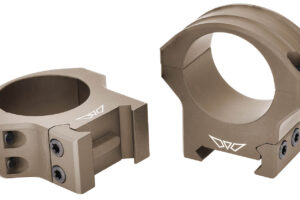 Warne 8502TM HyperLite Matte Black MagnaFusion Alloy 1" Tube High Dovetail MOA Fits Compatible w/ Tikka T3/T3x Factory Dovetail