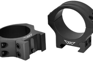 Warne 8550M HyperLite Black Aluminum 1" Tube Medium Maxima/Weaver/Picatinny
