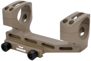 Warne LRSKEL30DE Skeletonized Scope Mount/Ring Combo Extended Dark Earth Aluminum 30mm Tube MSR 20 MOA