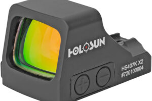 Holosun HE407K-GD-X2 Black 6 MOA Gold Dot Reticle