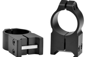 Warne 203M Vertical Rings Maxima Matte Black 1" Extra High 0 MOA