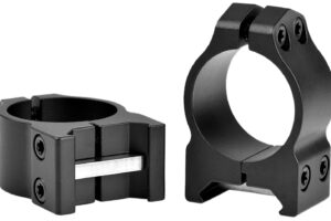 Warne 200M Vertical Rings Maxima Matte Black 1" Low 0 MOA