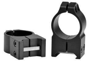 Warne 202M Vertical Rings Maxima Matte Black 1" High 0 MOA