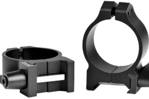 Warne 213LM Vertical Rings Maxima Matte Black 30mm Low Quick Detach 0 MOA