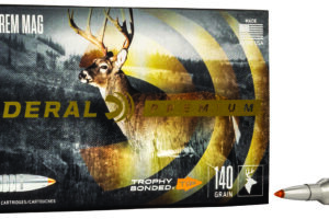 Federal P7RTT2 Premium  7mmRemMag 140gr Trophy Bonded Tip 20 Per Box/10 Case