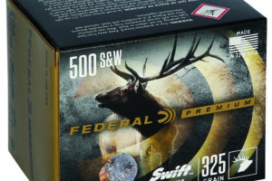 Federal P500SA Premium  500S&W Mag 325gr Swift A Frame 20 Per Box/10 Case