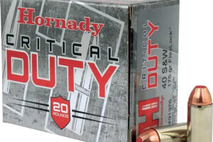 Hornady 91376 Critical Duty  40S&W 175gr Hornady FlexLock 20 Per Box/10 Case