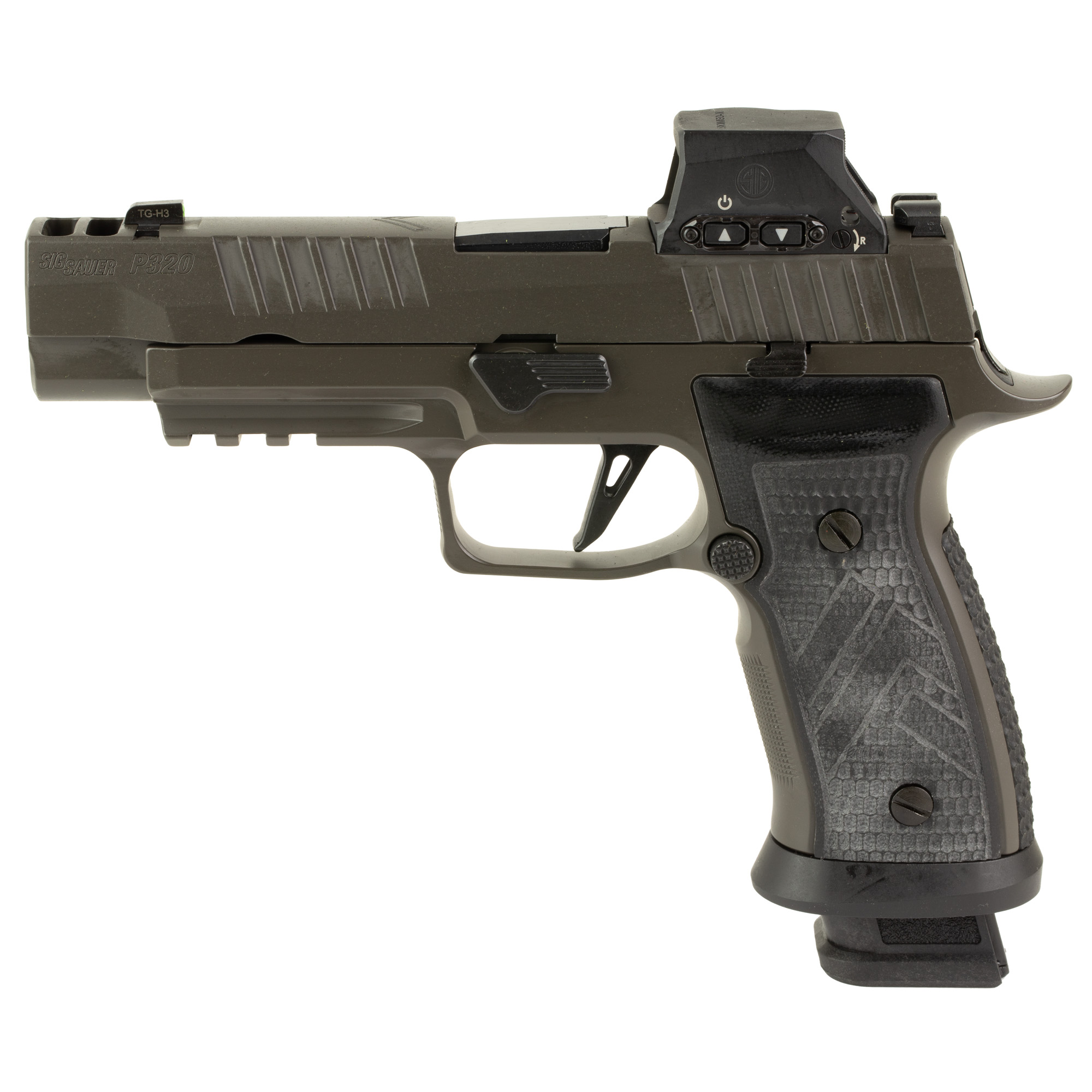 SIG SAUER P320 AXG LEGION 3.9" RX 21+1