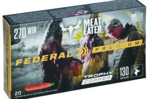 Federal P270TC1 Premium  270Win 130gr Trophy Copper 20 Per Box/10 Case