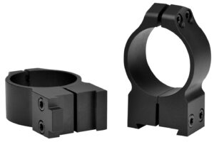 Warne 15BM CZ 550 Maxima Matte Black 30mm High 0 MOA
