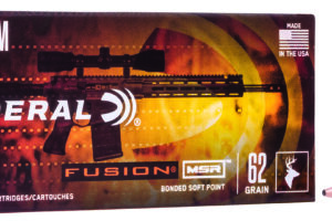 Federal F223MSR1 Fusion MSR 223Rem 62gr Bonded Soft Point 20 Per Box/10 Case