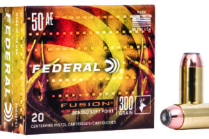 Federal F50AEFS1 Fusion Handgun 50AE 300gr Fusion Soft Point 20 Per Box/10 Case