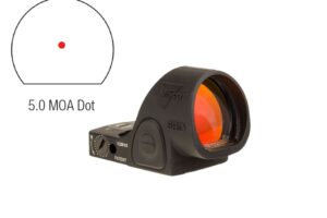 TRIJICON SRO ADJ SIGHT LED 5MOA RED