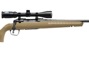 SAVAGE ARMS AXIS 2 CPT 6.5CR BL/FDE PKG #