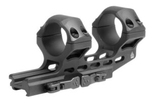 Leapers UTG ACCU-SYNC QR Cantilever Mount 30mm High w 34mm Offset - Matte Black