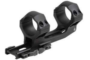 Leapers UTG ACCU-SYNC QR Cantilever Mount 34mm X-High w 70mm Offset - Matte Black