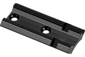 Weaver Standard Top Mount Aluminum Scope Base - Matte - #418M - CVA Rnd Barrels Receiver FRONT/REAR