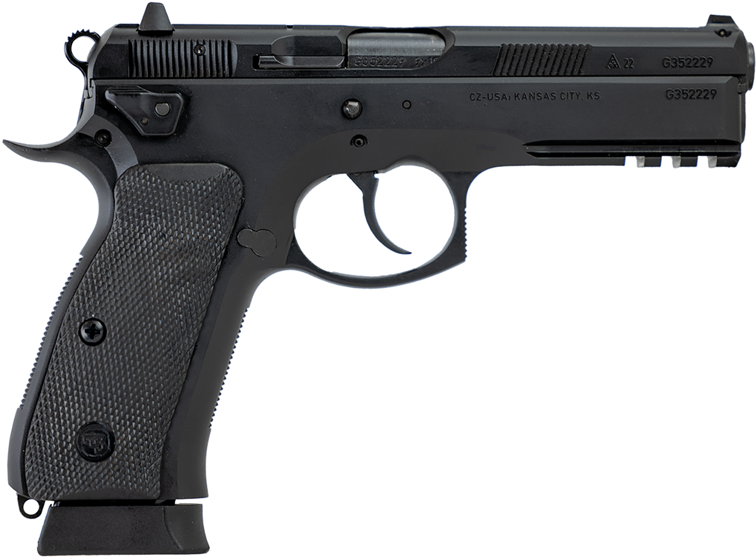 CZ 75 SP-01 TAC 9MM BLK 19+1 FS