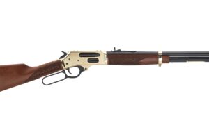 HENRY REPEATING ARMS LEVER ACT SIDEGATE 45-70 BRASS